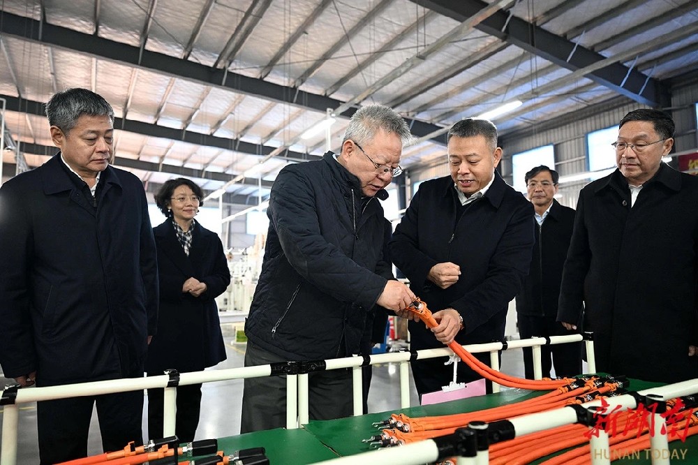 湖南省委書記沈曉明調研永銳電子科技：推進高質量發展，賦能鄉村振興
